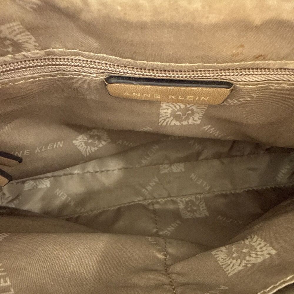 Anne Klein, Python Faux Leather Euc Crossbody Pur… - image 6